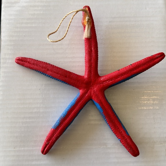 Spider-Man Christmas ornament made from a starfish - Picture 2 of 3